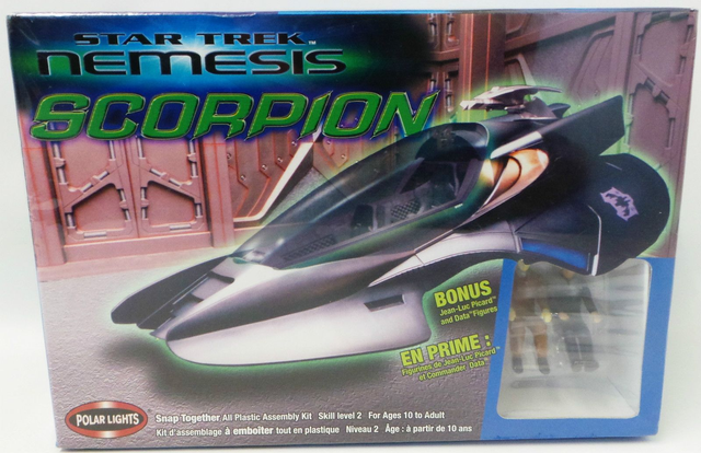 Star Trek Nemesis Scorpion model kit
