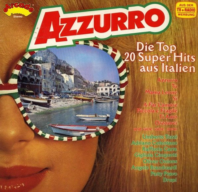 Various – Azzurro Die Top 20 Super Hits Aus Italien LP