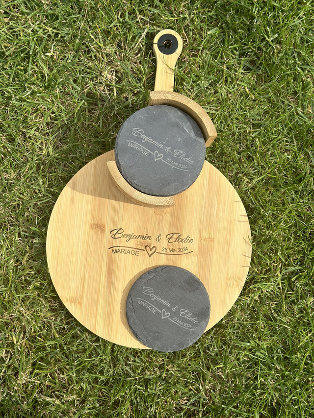 Planche à découper  Ronde avec manche