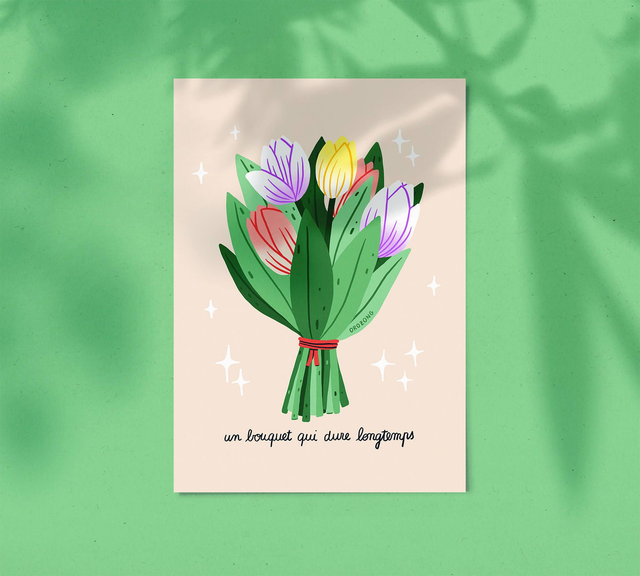 Un bouquet qui dure longtemps 💐