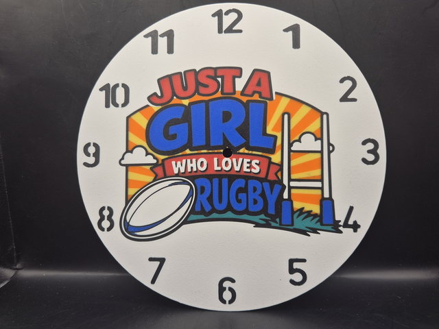 Girl Who Loves Rugby