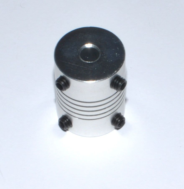 Stepper Motor 5x5x25mm Flexible Coupling Coupler