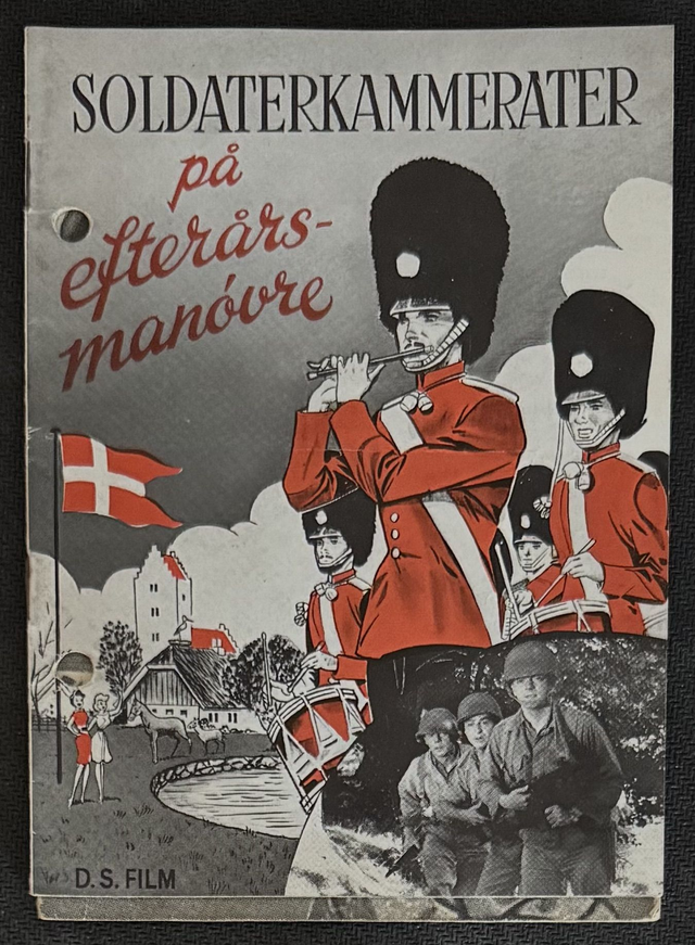 Soldaterkammerater På Efterårsmanøvre