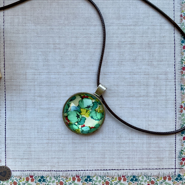 Stainless steel necklace and ring set. Coordinated jewellery.