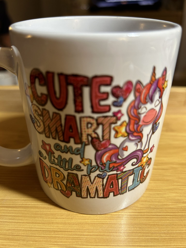 P12. Unicorn mug