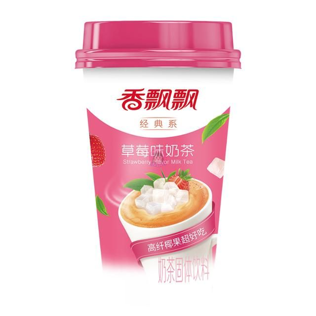 Xiang Piao Piao Strawberry Milk Tea 80g