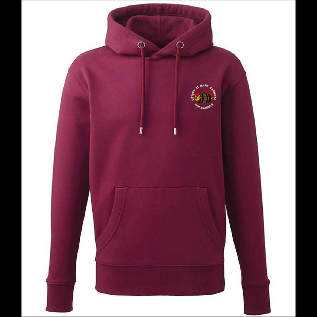 Hoodie Adult Burgundy
