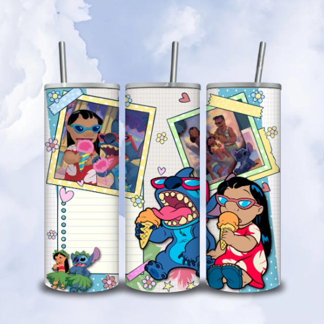 Tumbler Lilo et Stitch Note