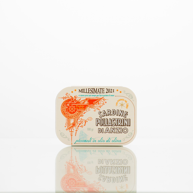 Sardinen in Olivenöl mit Chili