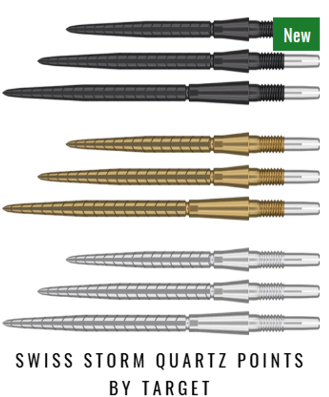 Swiss Storm Quartz Points by Target