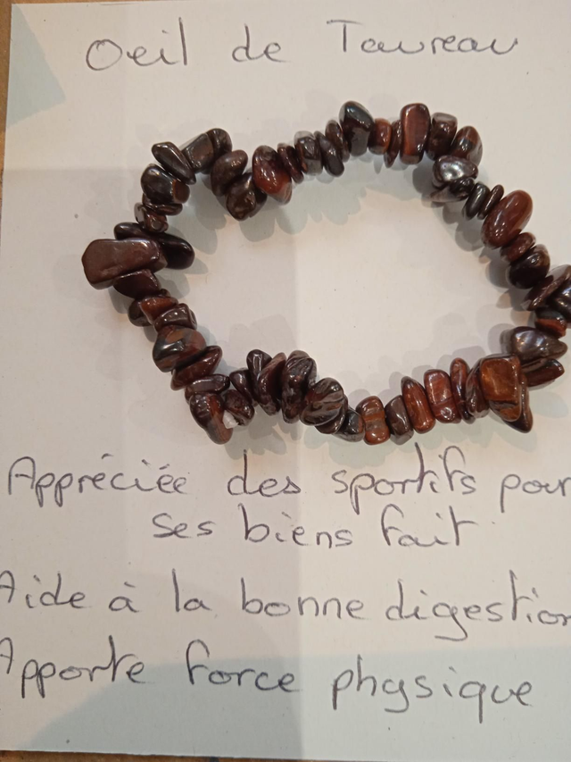 Bracelet oeil de taureau 