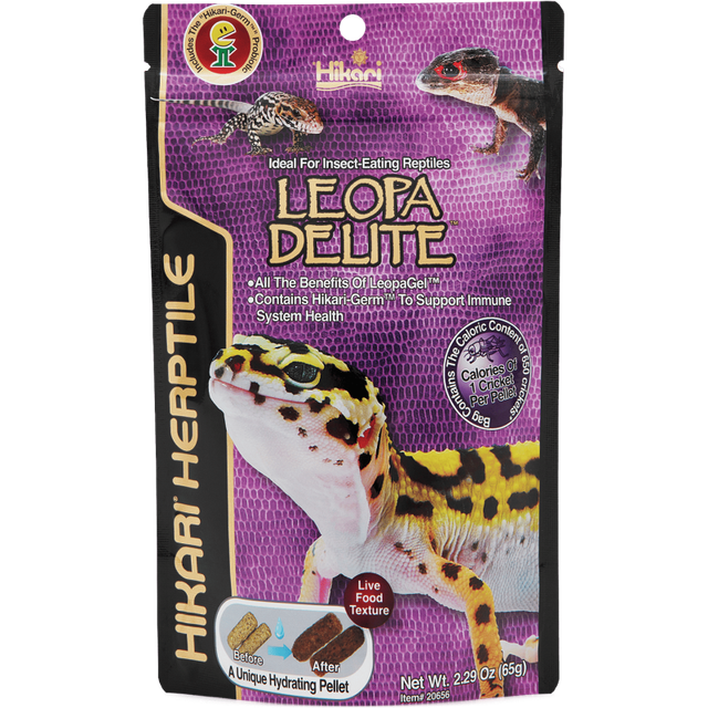 Hikari Leopa delite 65g - Nourriture pour reptile