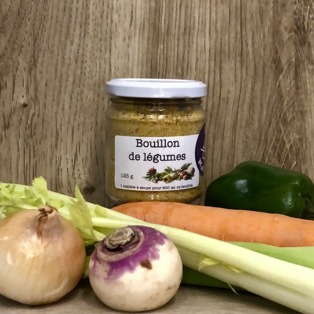Bouillon de légumes - 125 g. 