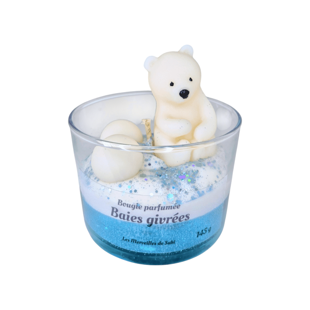 Bougie Baies givrées