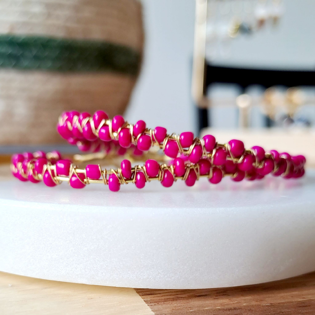 Bracelet BALANCIYA - Fuchsia