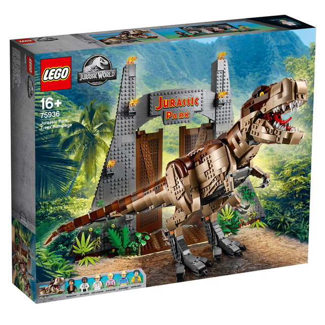 LEGO 75936 Jurassic World Jurassic Park: T.Rex' Verwüstung