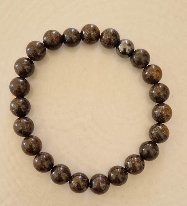 Bracelet Homme BRONZITE 8mm