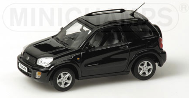 Toyota RAV 4 2000 Schwarz Minichamps 1:43
