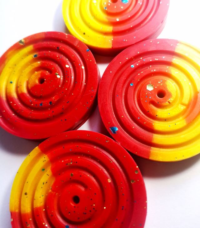 (2 Pack) Enchanted Forest Swirl Disc Wax Melt Shapes 