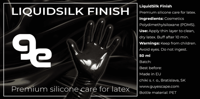 Liquid Silk Finish – Premium Silicone Care for Latex 10ml