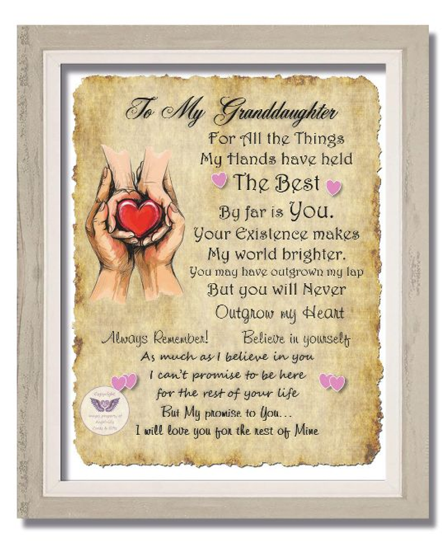 TMGD01: To My Grandaughter