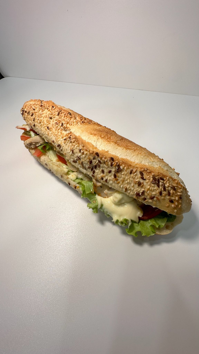 Sandwich poulet mayonnaise