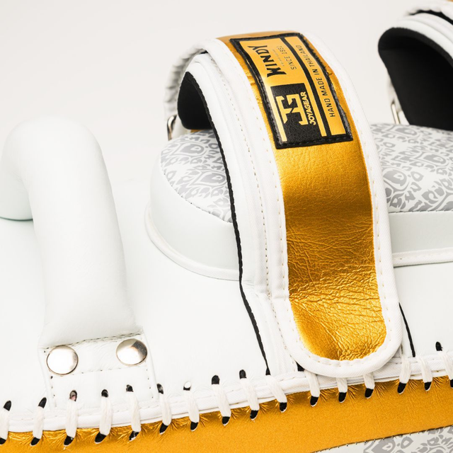 Joyagear X Windy Thai Pads Wit/Goud