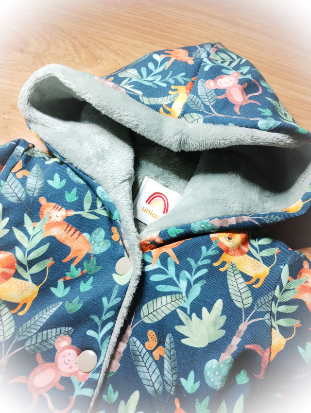 I . Gilet réversible du 6 mois au 6 ans