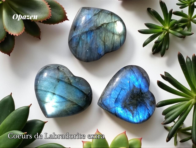 Coeur de Labradorite 