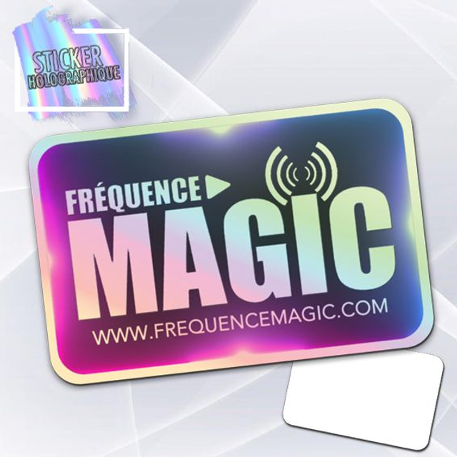 STICKER HOLOGRAPHIQUE