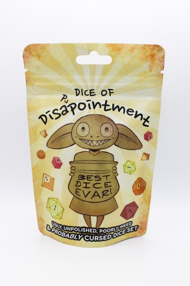 Mystery Dice Goblin Dice of Disappointment 