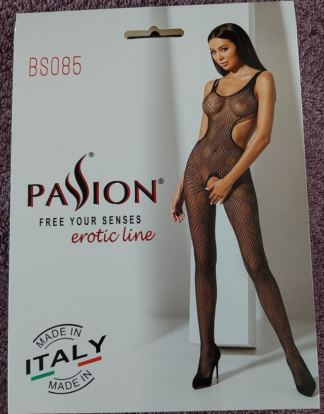 Catsuit ouvert à bretelles