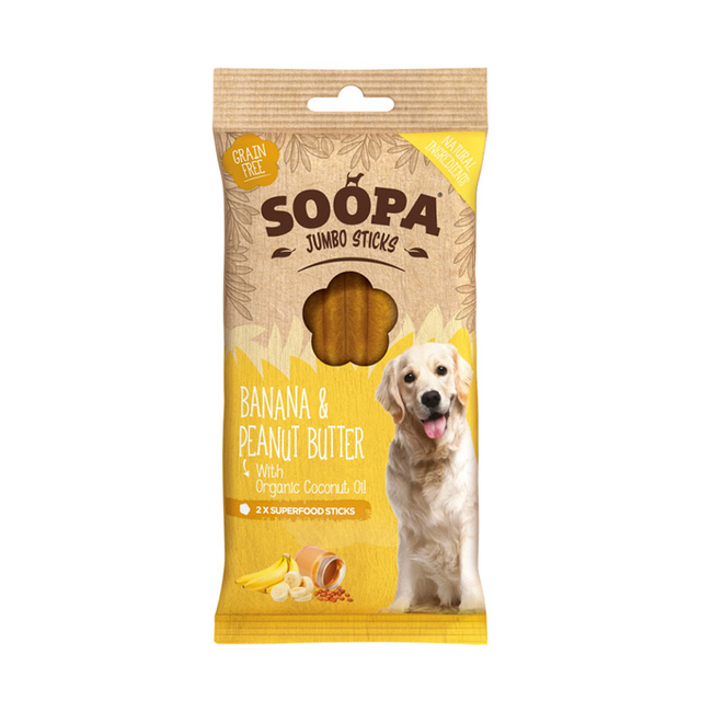 Dental Sticks Banana, Burro di Arachidi 100g