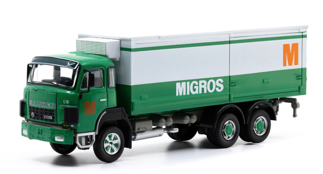 Saurer D330B F6x4 Frigo Migros 1:87 ACE Arwico