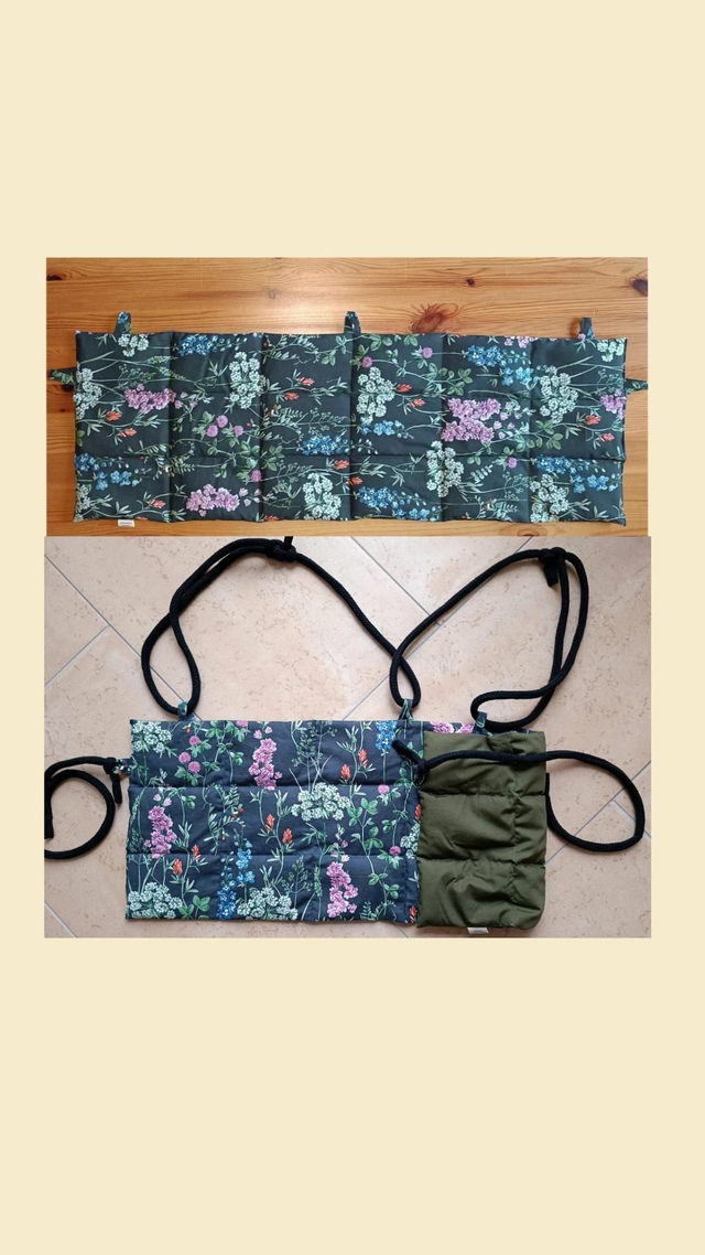 Rapskissen, Wärmekissen mit Rapssamen, 25×70cm