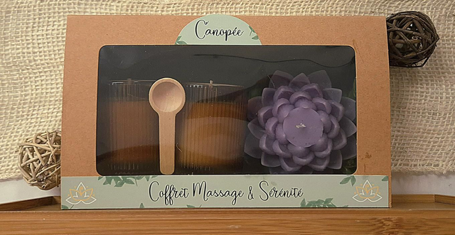 Coffret Massage & Bien-Être – Évasion Naturelle