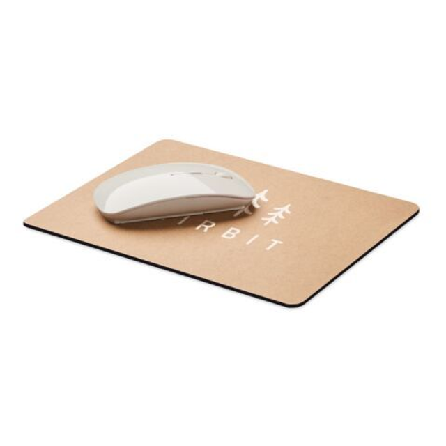 Recycled paper mouse pad