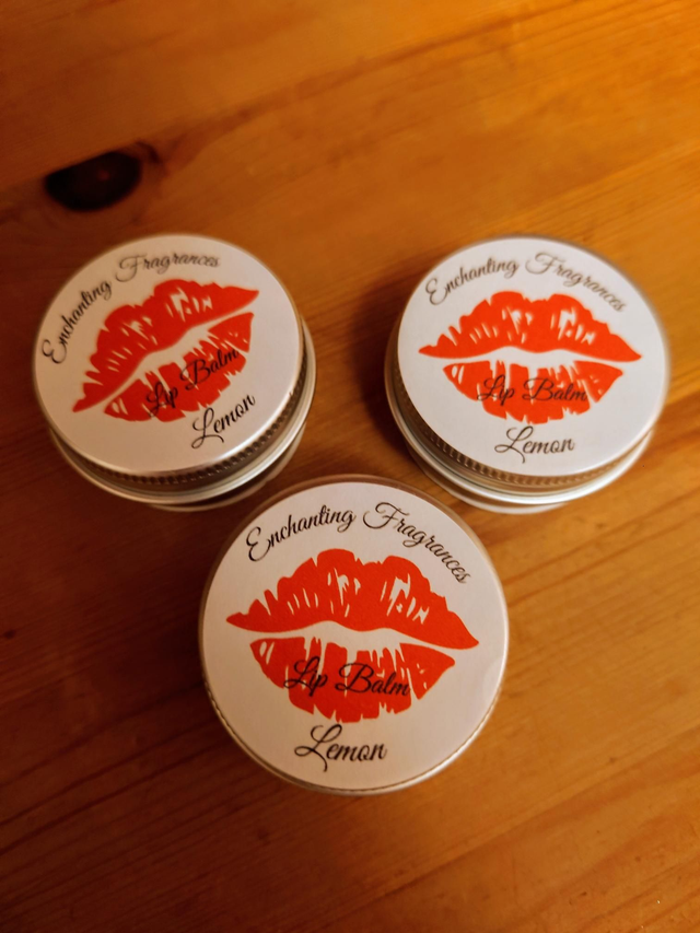 Lip Balm Tin - Lemon 