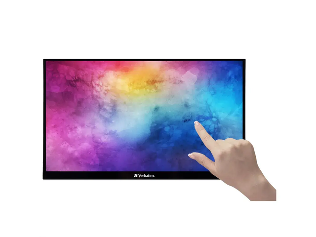 Verbatim Port. Touchscreen Monitor 14", 1920x1080, HDMI, USB-C SR (démo)