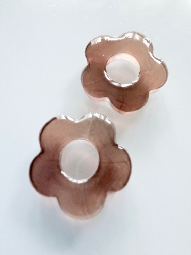 PAMPILLES EDEN marron nude marbré