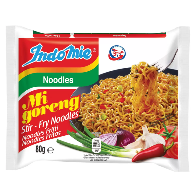 Indomie Mi Goreng Stir Fry Noodles 80g