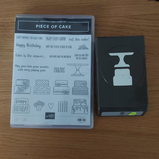 Piece of Cake Stamp &amp; Cake Builder Punch Bundle