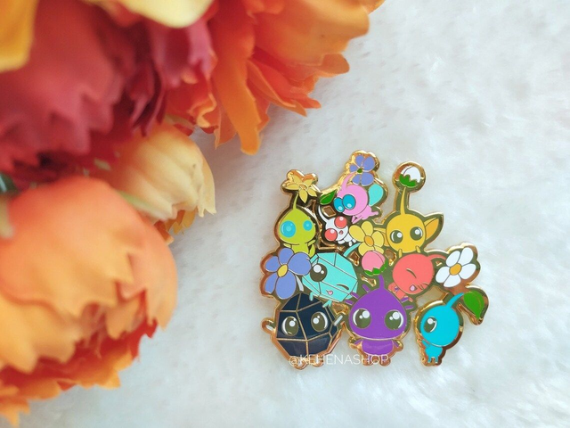 Pikmin Hard Enamel Pin