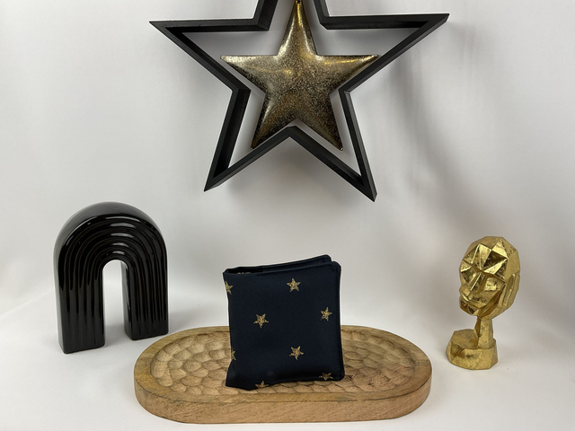 Étui à lingettes &amp; ses 4 lingettes – motif Léopard Étoile