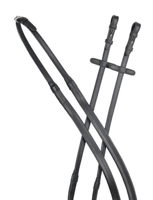Collegiate Plain Flat Rubber Reins