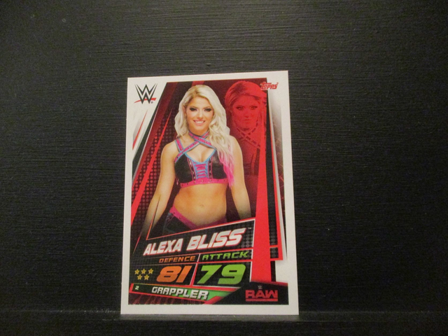 Alexa Bliss - Raw Slam Attax Universe Original Trading Card #2