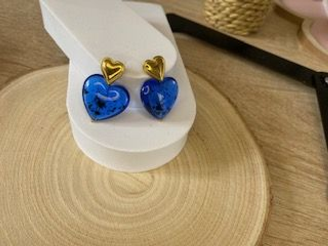 Cœurs Bleu 