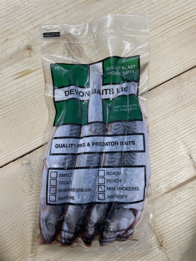 Cornish mini mackerel 4 pack 