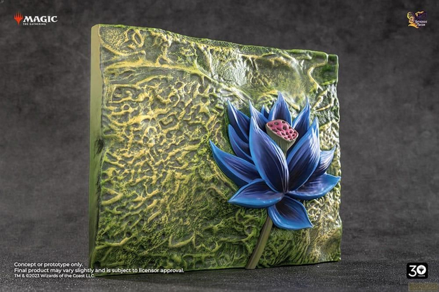 Magic The Gathering Relief-Skulptur Black Lotus Previews Exclusive 17 x 15 cm
