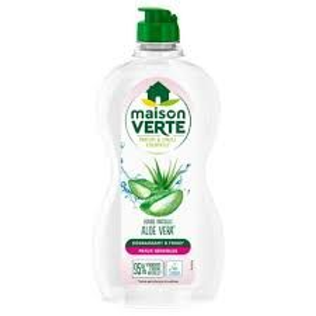 liquide vaisselle Aloe Vera maison verte
